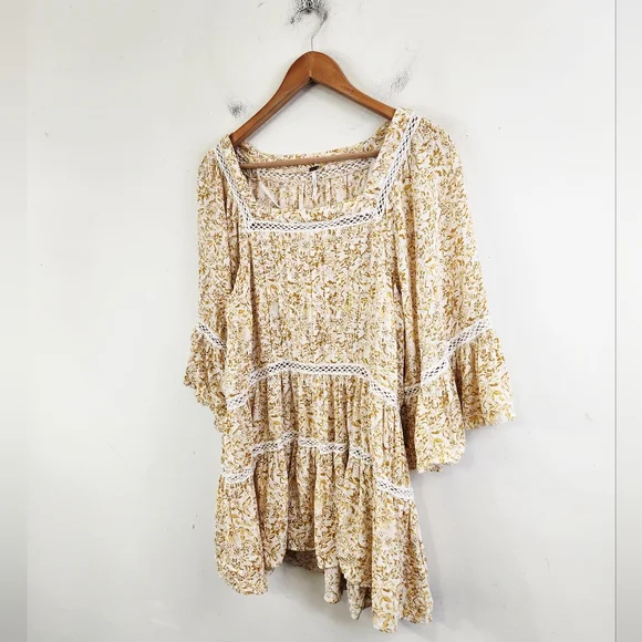 Free People Talk About It Tunic Dress - Picture 3 of 7